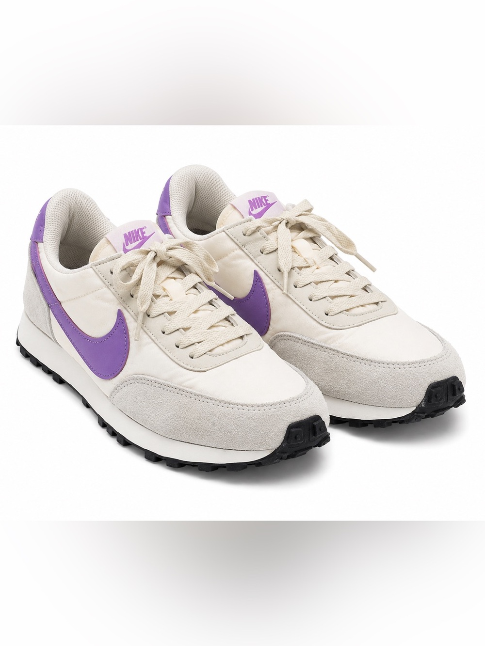 Nike Waffle Debut White Rush Fuchsia US Women Size 8.5(UK 6/EUR 40) Sneakers